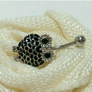 Owl Belly Ring